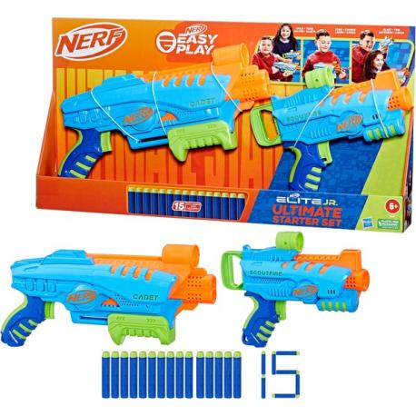 SET 2 PISTOLETS NERF ELITE JUNIOR ULTIMATE