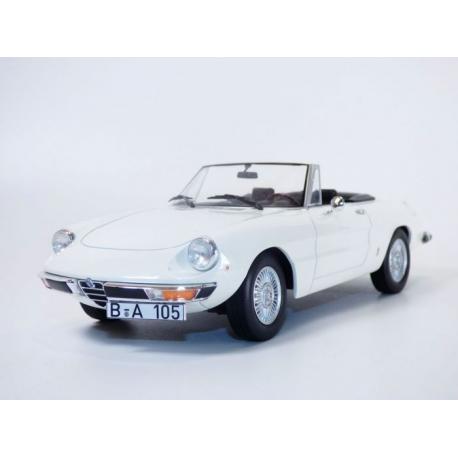 ALFA ROMEA 2000 SPIDER 1978 BLANC 1/18