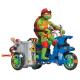 FIGURINE 12CM + VEHICULE - TORTUE NINJA