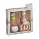 COFFRET NAISSANCE HOCHET SOFT MARACAS - SOPHIE LA GIRAFE