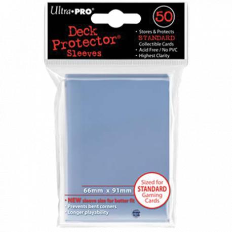 ULTRA PRO - 50 SLEEVES STANDARD TRANSPARENT