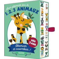 MON PREMIER JEU DE 1,2,3 ANIMAUX