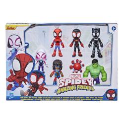 COFFRET COLLECTION DE FIGURINES SPIDEY ET SES AMIS