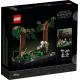 75353 LEGO - DIORAMA DE LA COURSE POURSUITE EN SPEEDER SUR ENDOR