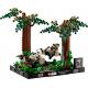 75353 LEGO - DIORAMA DE LA COURSE POURSUITE EN SPEEDER SUR ENDOR