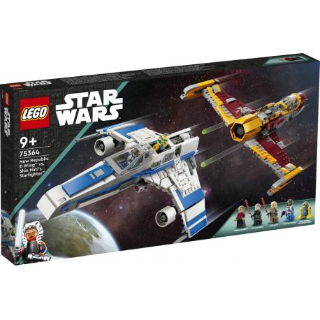 75364 LEGO - L'E-WING DE LA NOUVELLE REPUBLIQUE CONTRE LE CHASSEUR DE SHIN HATI