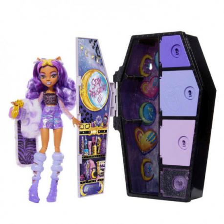 POUPEE CLAWDEEN WOLF ET SON CASIER SECRET - MONSTER HIGH