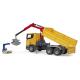 CAMION DE CHANTIER SCANIA SUPER 560R AVEC GRUE ET 2 PALETTES