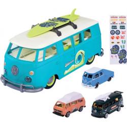 MAJORETTE - VOLKSWAGEN THE ORIGINALS CARRY CASE + 3 VEHICULES