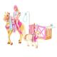 BARBIE COFFRT TOILETTAGE DES CHEVAUX