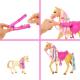 BARBIE COFFRT TOILETTAGE DES CHEVAUX