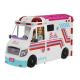 BARBIE VEHICULE MEDICAL AVEC AMBULANCE ET CLINIQUE