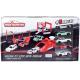 PACK 5 VEHICULES PORSCHE RACING TENT