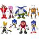 PACK 8 FIGURINES TAILLE 6.5CM SONIC