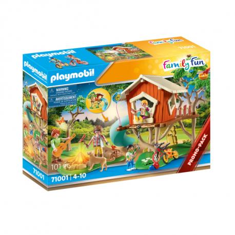 71001 PLAYMOBIL - CABANE DANS LES ARBRES ET TOBOGGAN