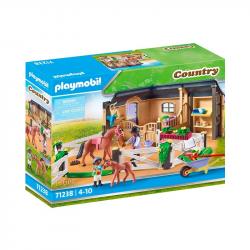 71238 PLAYMOBIL - ETABLE ET CARRIERE POUR CHEVAUX