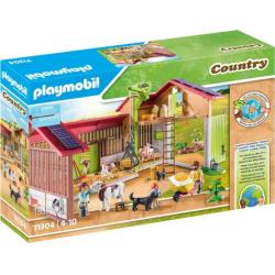 71304 PLAYMOBIL - FERME AVEC PANNEAUX SOLAIRES