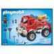 9466 PLAYMOBIL - 4X4 DE POMPIER AVEC LANCE-EAU