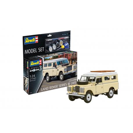 MAQUETTE MODEL SET LAND ROVER SERIES III LWB