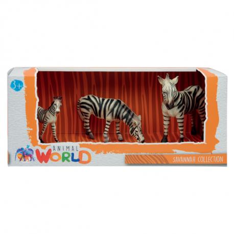 COFFRET FIGURINES ZEBRES