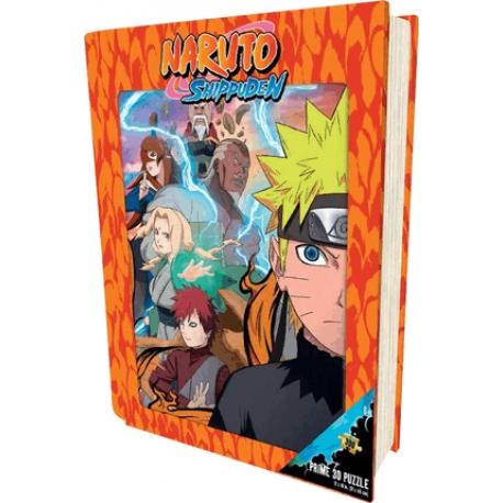 PUZZLE 3D 300 PCS - BOITE METAL NARUTO 1