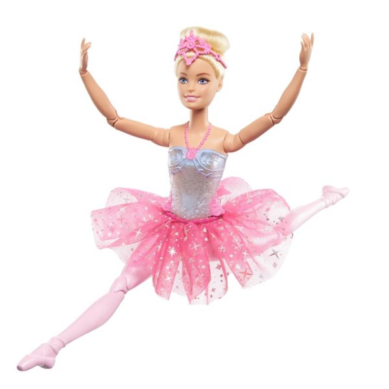 Barbie - barbie et sa licorne lumières magiques - poupée mannequin