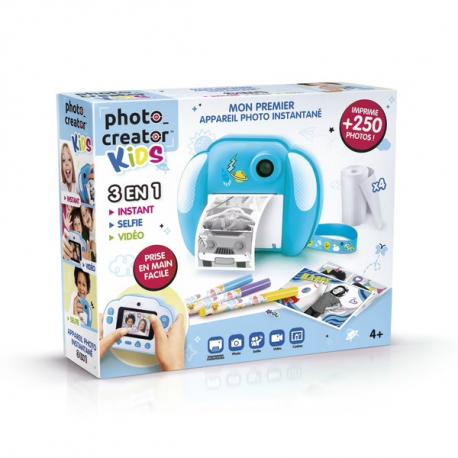 APPAREIL PHOTO CREATOR KIDS BLEU