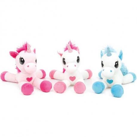 PELUCHE LICORNE 32CM