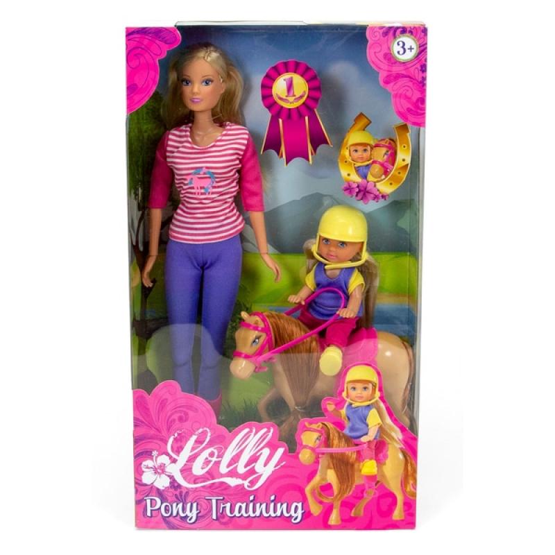 Mini poupée Lolly kid et ses animaux