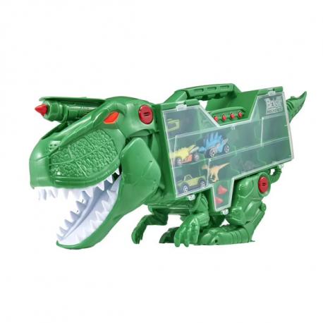 COFFRET BEAST MACHINES T-REX TRANSPORTEUR 6 VEHICULES