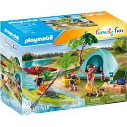 71425 PLAYMOBIL - FAMILLE ET TENTE