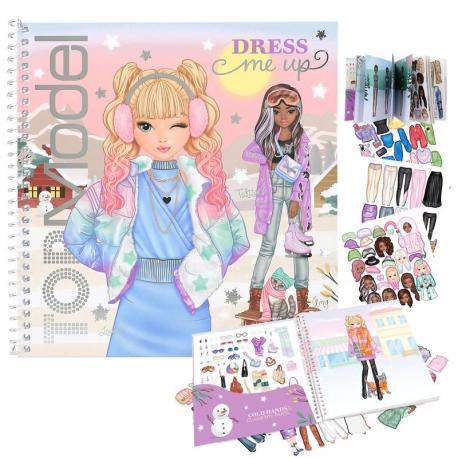 TOPMODEL DRESS ME UP ALBUM AUTOCOLLANTS WINTER WONDER