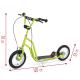 TROTTINETTE SPORTIVE 12 POUCES AVEC 2 FREINS - VERT