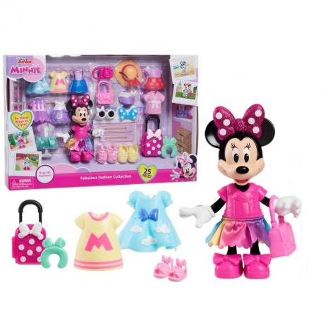 COFFRET MINNIE FASHION ET SA FIGURINE 15 CM