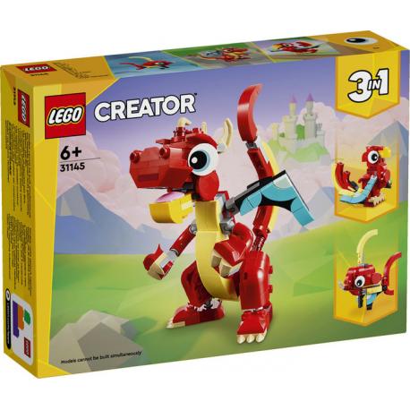 31145 LEGO - LE DRAGON ROUGE