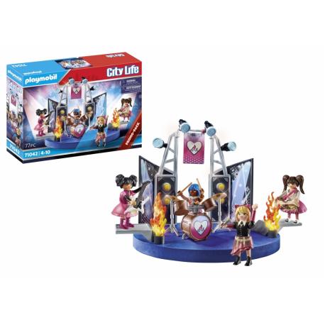 71042 PLAYMOBIL - GROUPE DE ROCK