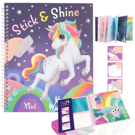 YLVI LIVRE DE COLORIAGE STICK & SHINE