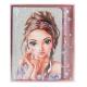 TOPMODEL CARNET DE NOTES AVEC CRAYON GLITTER QUEEN