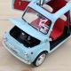 FIAT 500 GIARDINIERA 1964 BLEU AIGUE-MARINE 1/18