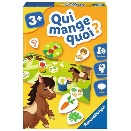 QUI MANGE QUOI ? - RAVENSBURGER