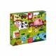 PUZZLE TACTILE 'LES ANIMAUX DE LA FERME' - 20 PCS