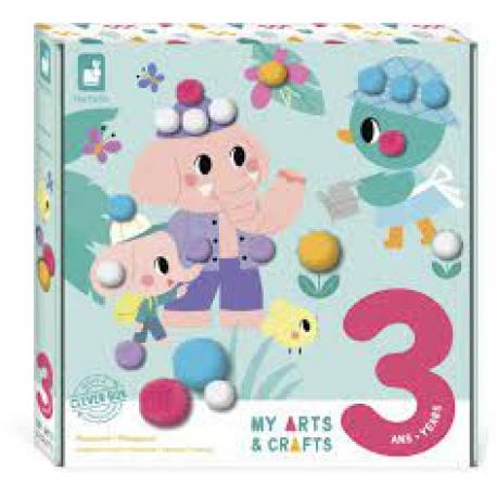 COFFRET POMPONS - 3 ANS