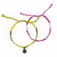 7 BRACELETS BRESILIENS FLUO A CREER - LES ATELIERS DECO