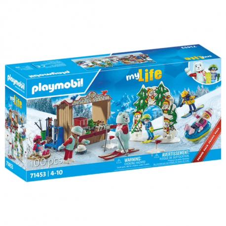 71453 PLAYMOBIL - VACANCIERS ET SPORTS D'HIVER