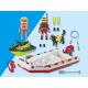 71464 PLAYMOBIL - BATEAU DE POMPIER ET SCOOTER DES MERS