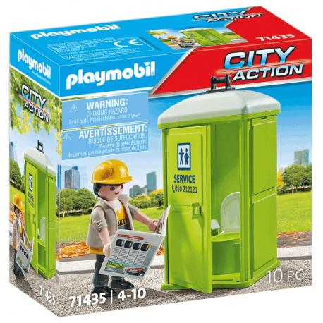 71435 PLAYMOBIL - TOILETTES MOBILES