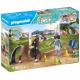 71355 PLAYMOBIL - ZOE & BLAZE AVEC PARCOURS D'OBSTACLES