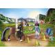 71355 PLAYMOBIL - ZOE & BLAZE AVEC PARCOURS D'OBSTACLES