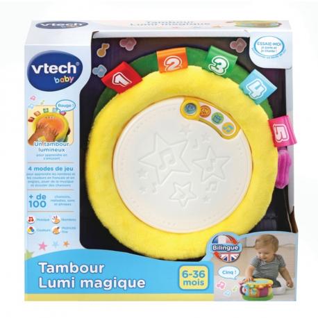 TAMBOUR LUMI MAGIQUE - JOUET MUSICAL