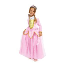 DEGUISEMENT DE PRINCESSE ROSE AVEC ACCESSOIRES 3/5 ANS